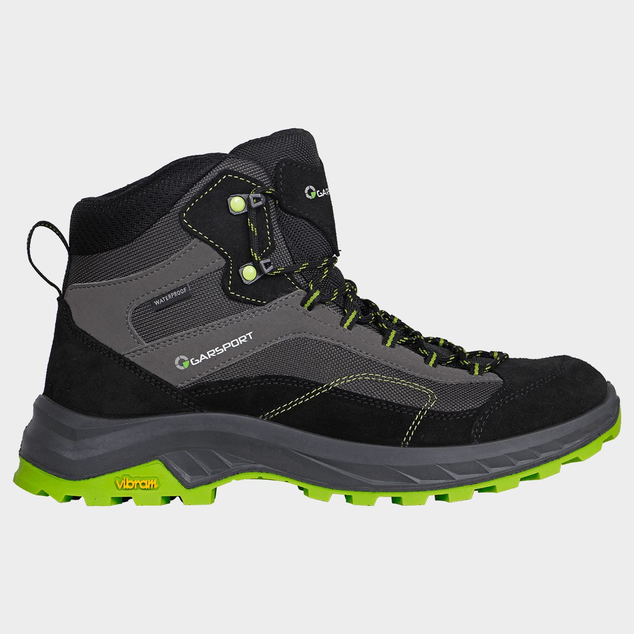 Παπούτσια πεζοπορείας GARSPORT AVERAU MID BLACK/LIME - 1