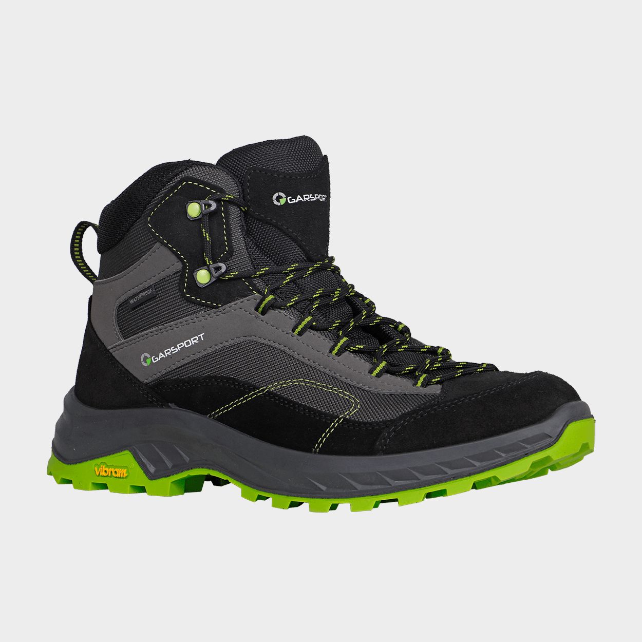 Παπούτσια πεζοπορείας GARSPORT AVERAU MID BLACK/LIME - 3