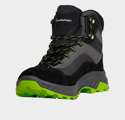Παπούτσια πεζοπορείας GARSPORT AVERAU MID BLACK/LIME - 4