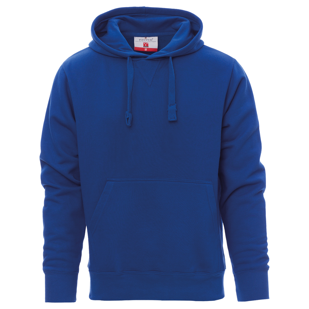 PAYPER TORONTO ROYAL BLUE Hooded long sleeve t-shirt