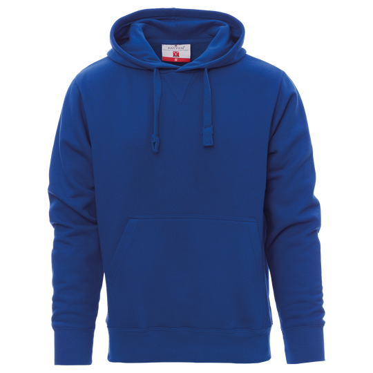 Hooded long sleeve t-shirt PAYPER TORONTO ROYAL BLUE