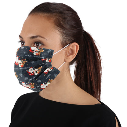Hygienic face mask with motifs SANI 3 - 50 pcs - 2
