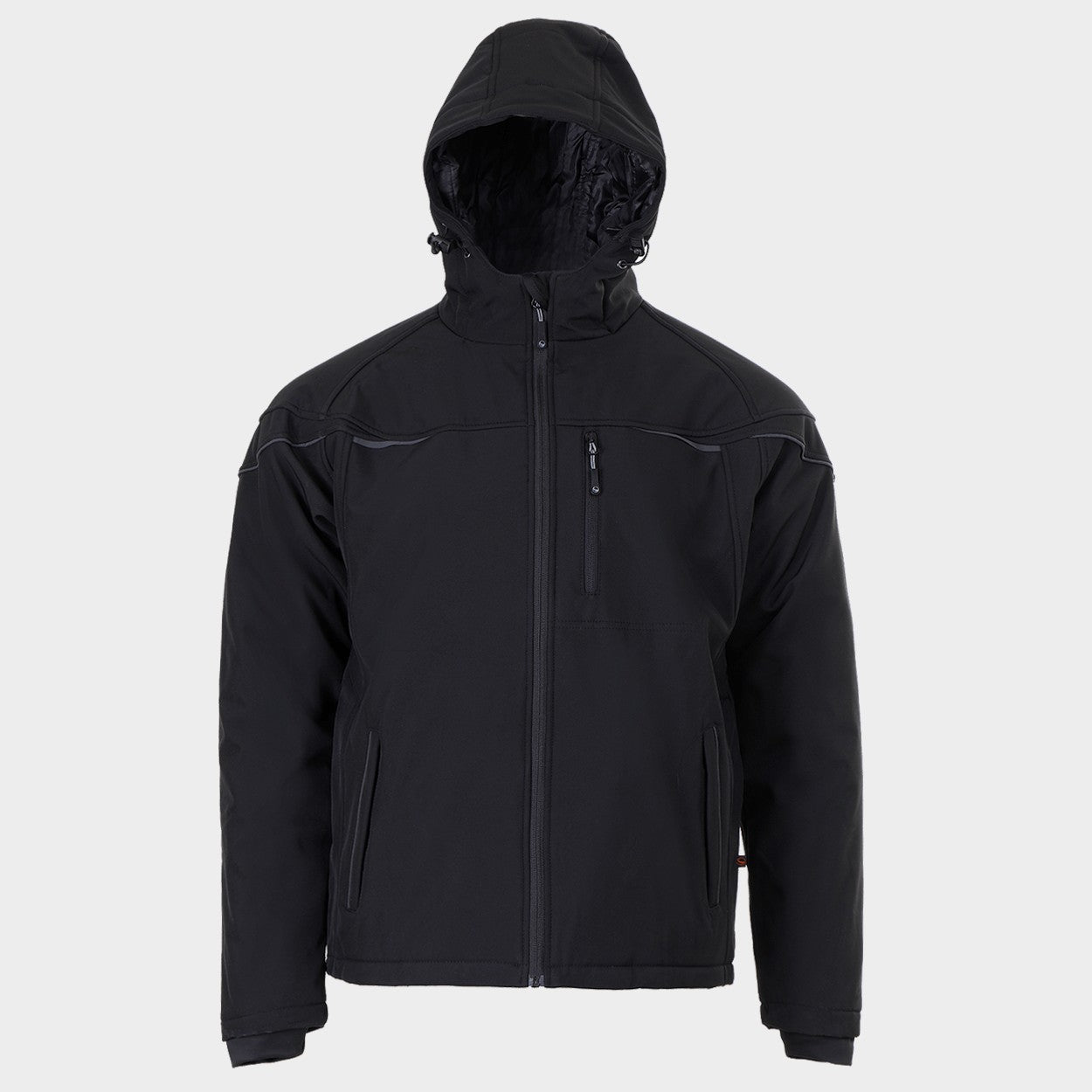 Jachetă PRISMA SOFTSHELL WINTER NEGRU - 1