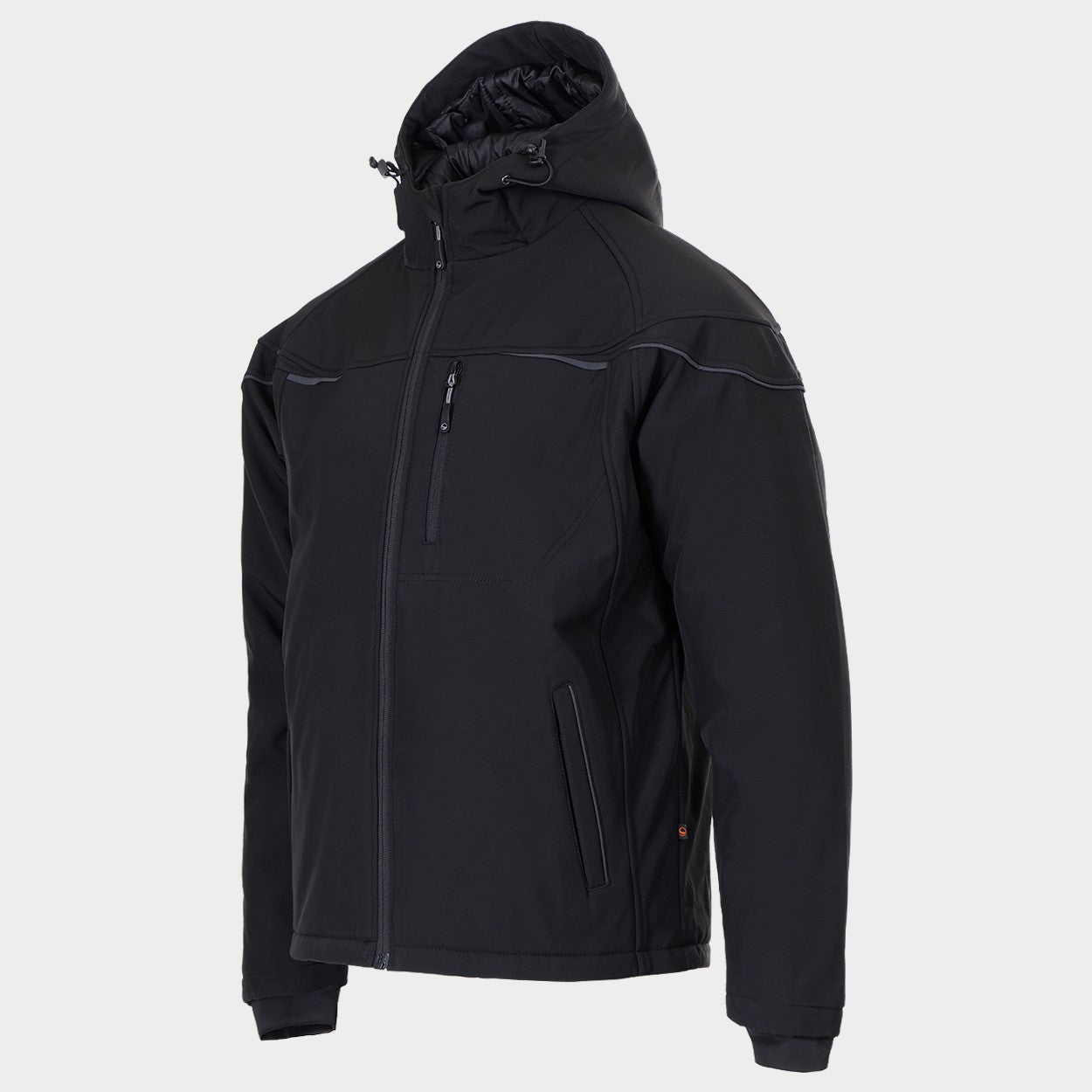 Jachetă PRISMA SOFTSHELL WINTER NEGRU - 3