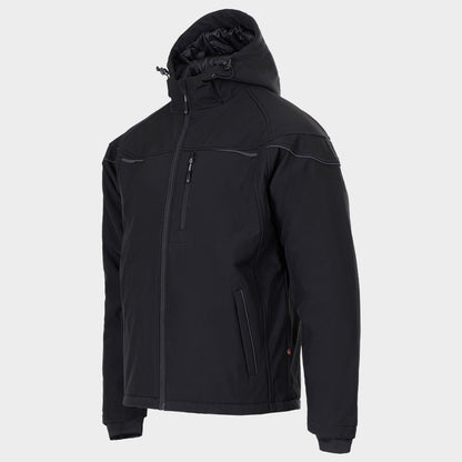Jachetă PRISMA SOFTSHELL WINTER NEGRU - 3