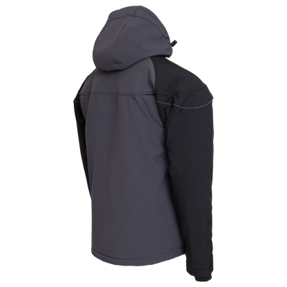 jacket PRISMA SOFTSHELL WINTER DARK GREY/BLACK - 4