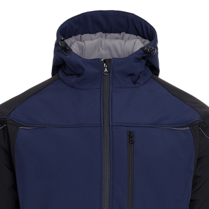 Софтшел яке PRISMA SOFTSHELL WINTER NAVY BLUE/BLACK - 5