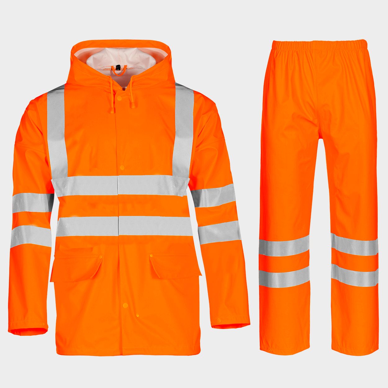 Μπουφάν με παντελόνι STORMER HV ORANGE - 1