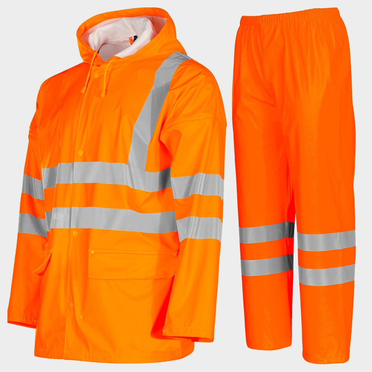 Μπουφάν με παντελόνι STORMER HV ORANGE - 4