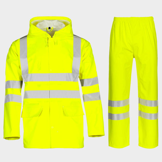Μπουφάν με παντελόνι STORMER HV YELLOW - 1