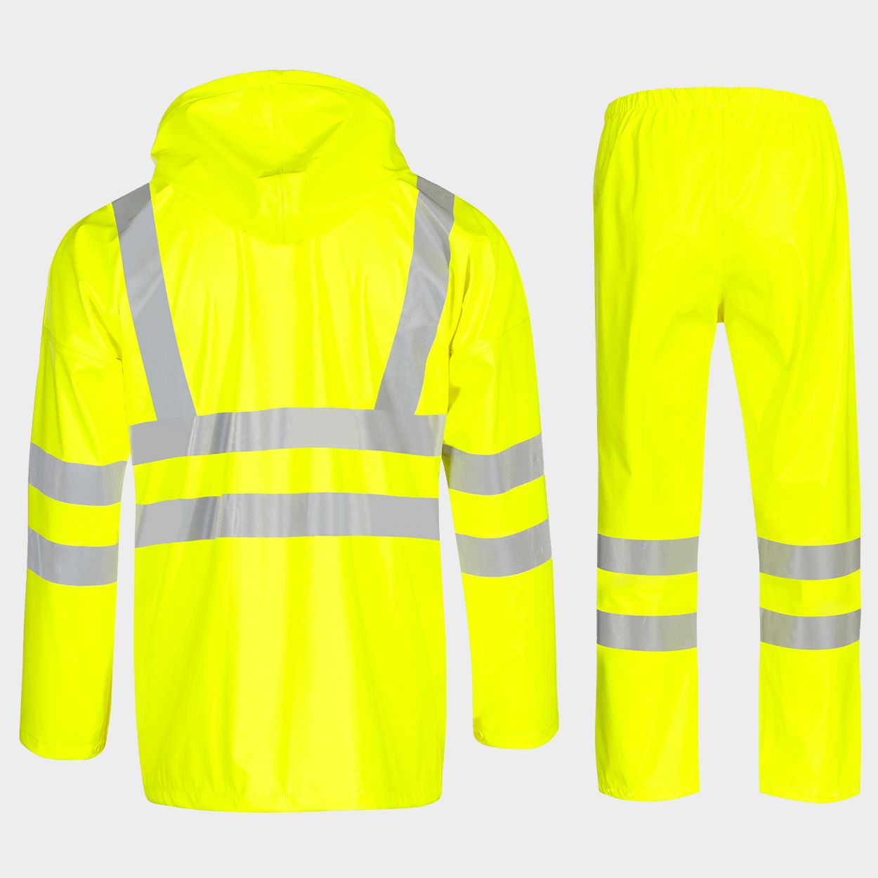Jacket with trousers STORMER HV YELLOW - 3