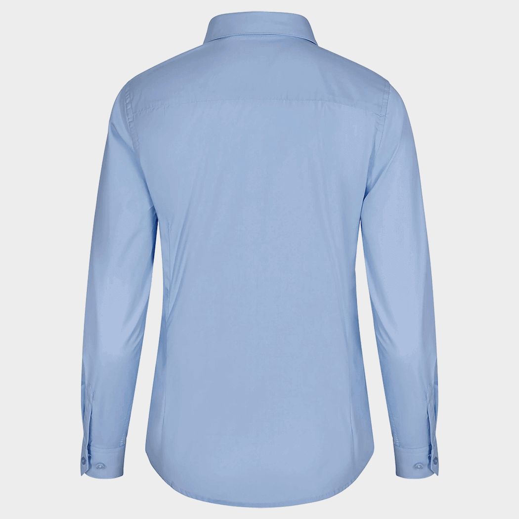 Ladies long sleeve shirt VELILLA LIGHT BLUE - 2