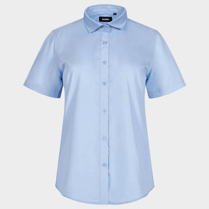 Дамска риза с къс ръкав VELILLA LIGHT BLUE - 1