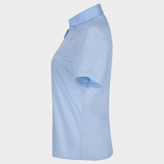 Дамска риза с къс ръкав VELILLA LIGHT BLUE - 2