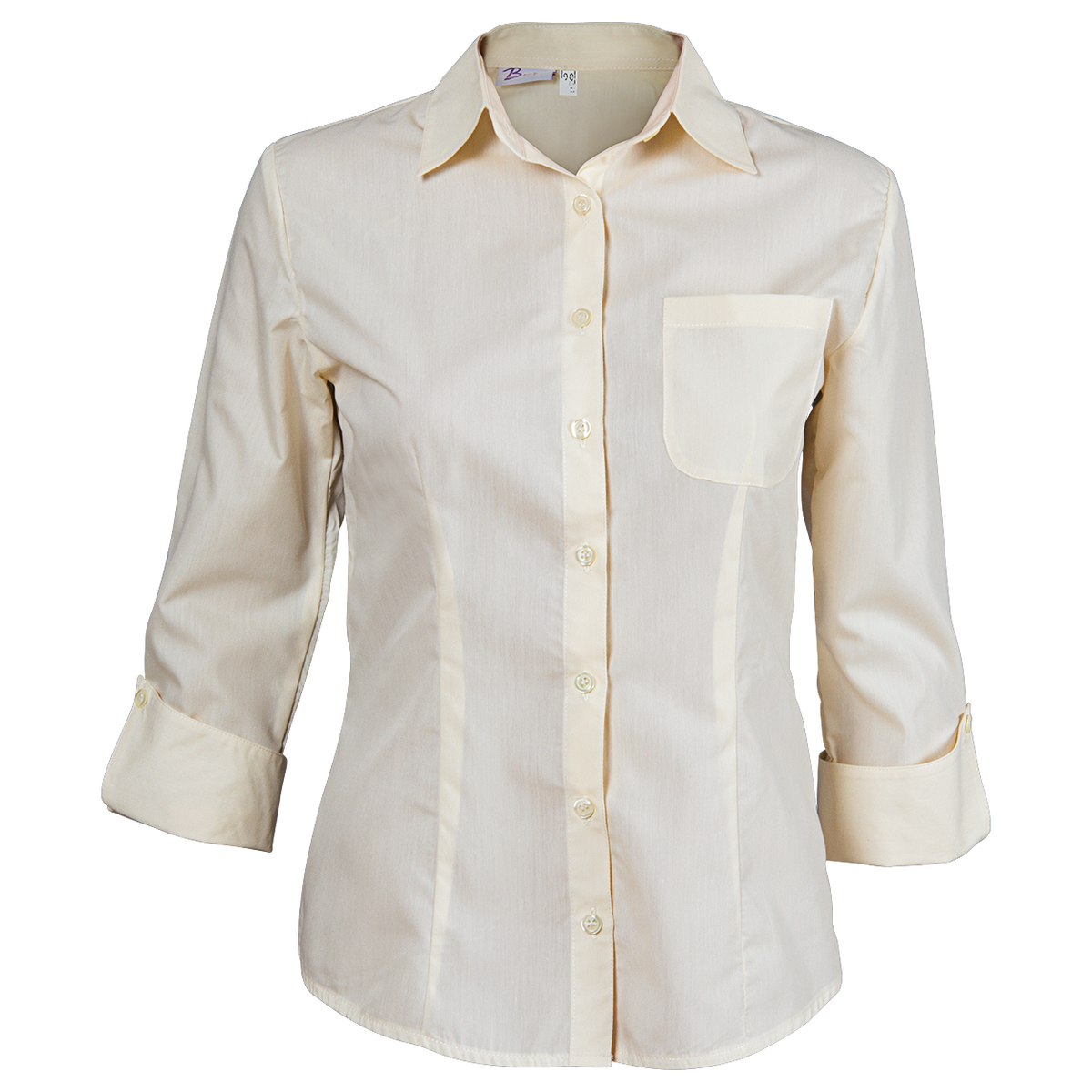 Γυναικείο πουκάμισο με μανίκια 3/4 CAMISA CHAMPAGNE