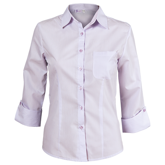 Cămașă pentru femei cu mâneci 3/4 CAMISA MOVUL DESCHIS