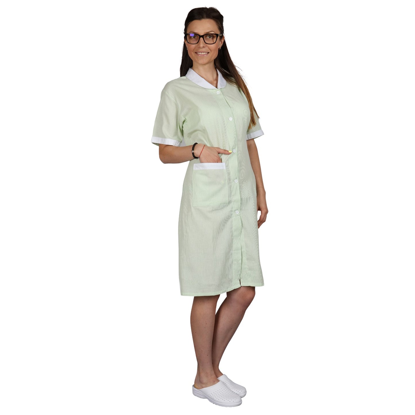 Lady's apron MELIA GREEN