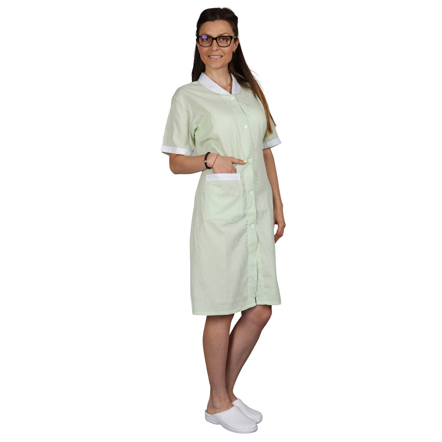 Lady's apron MELIA GREEN