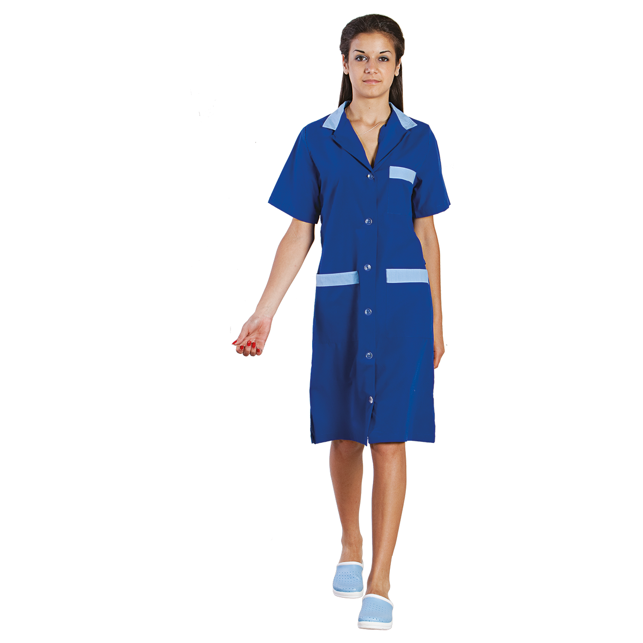 Дамска престилка X1 ROYAL BLUE