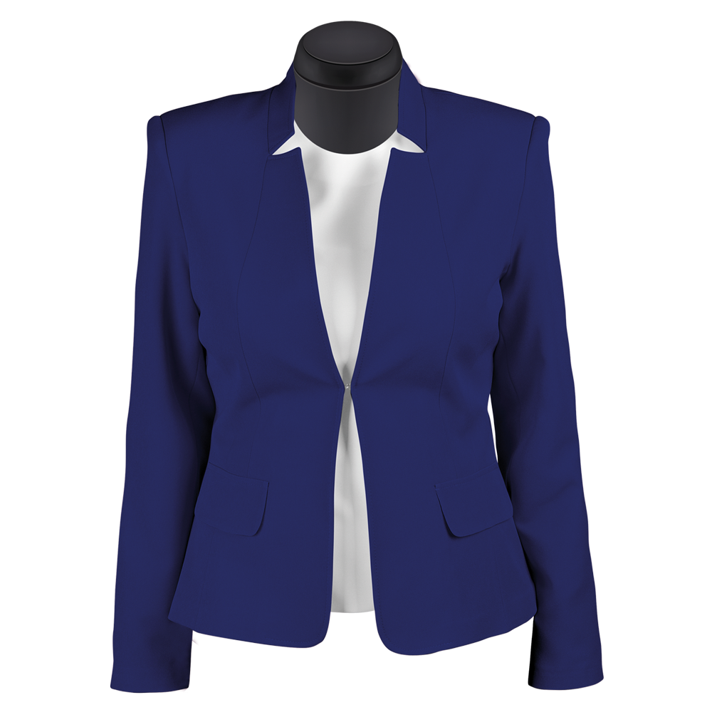 Дамско сако KARINA ROYAL BLUE - 1