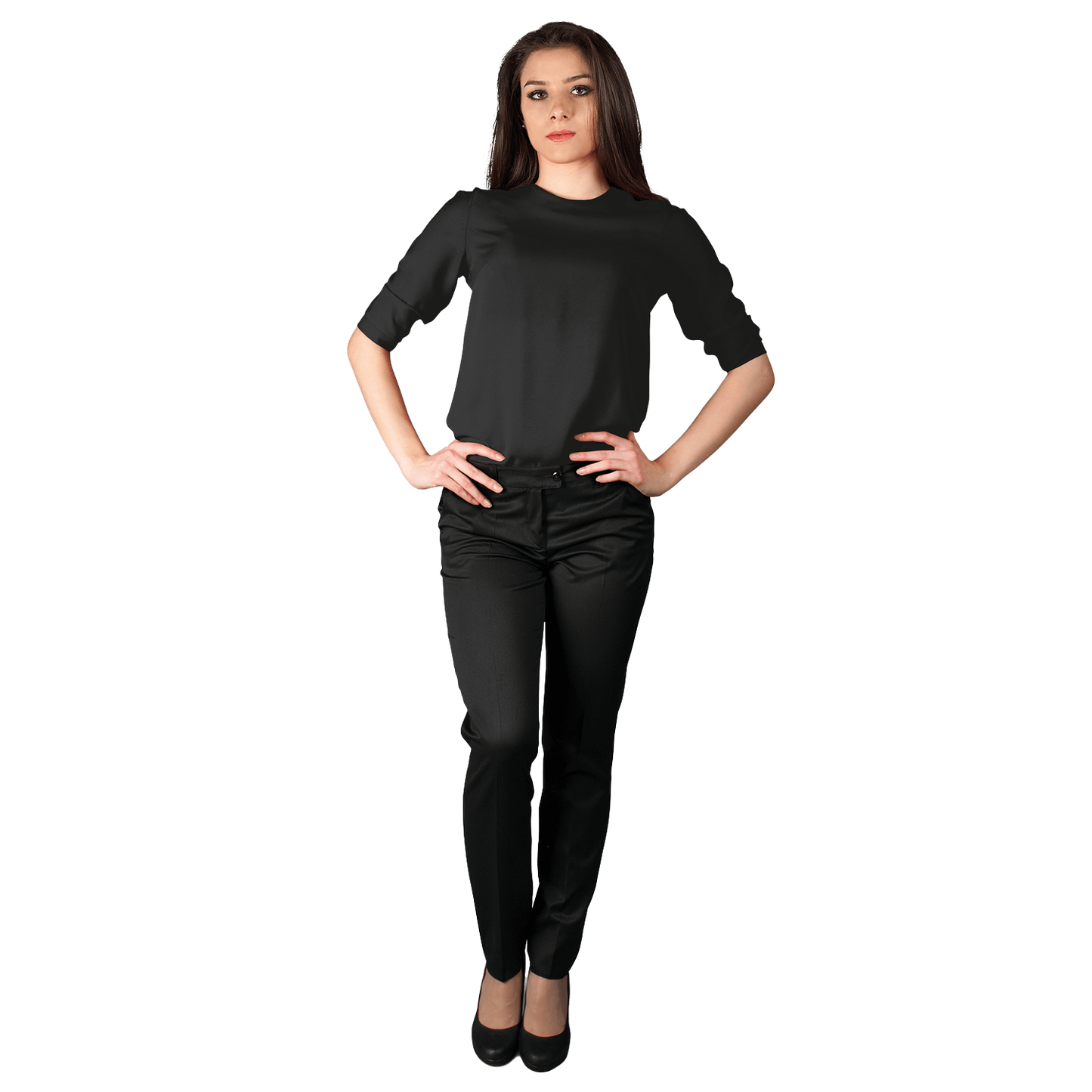 Lady's blouse IVON BLACK - 2