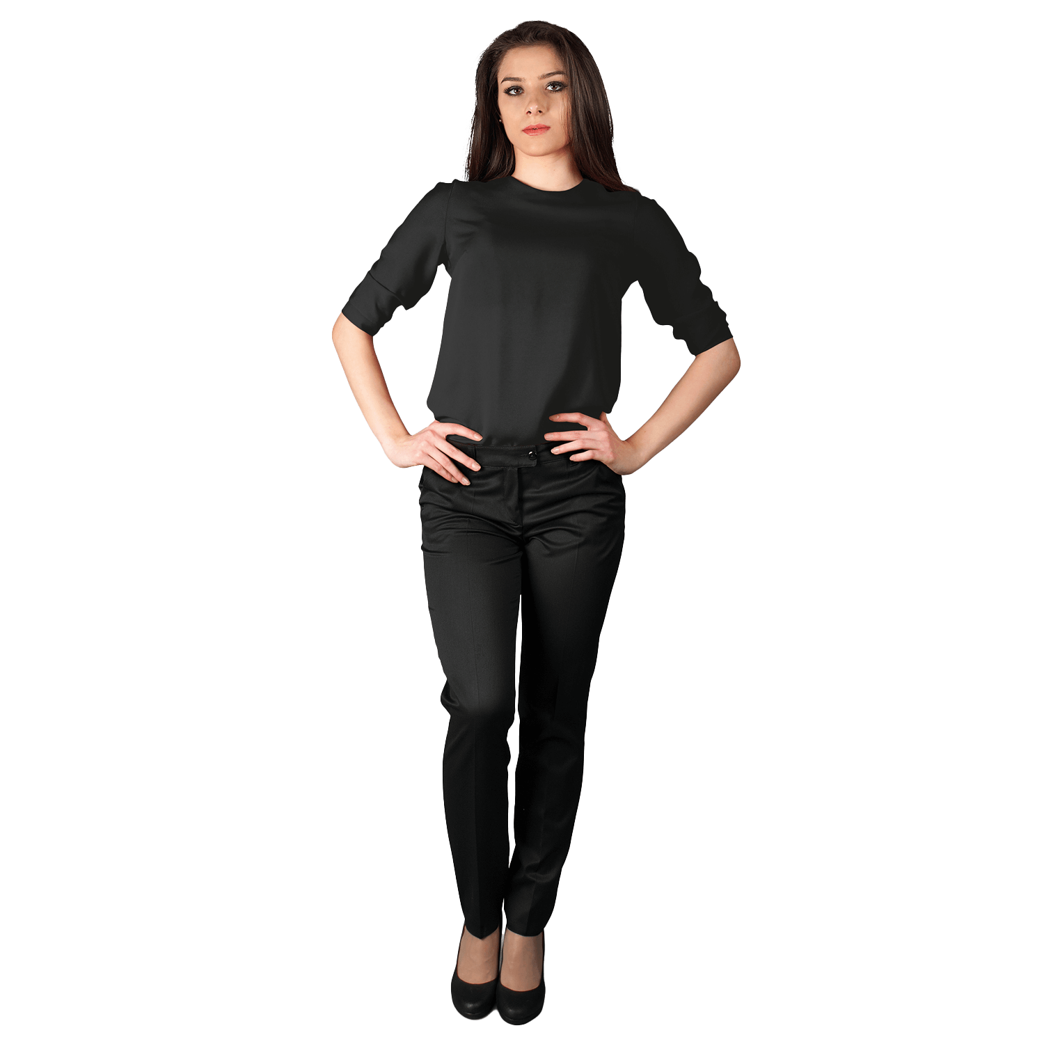 Lady's blouse IVON BLACK - 2
