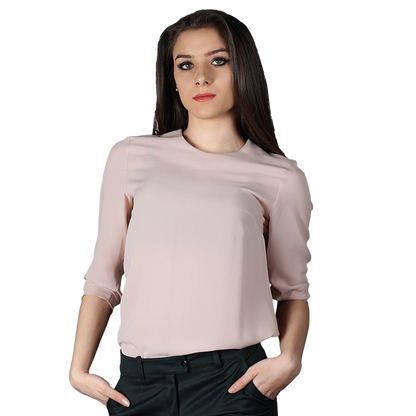 Bluză pentru femei IVON ROZ DESCHIS - 1
