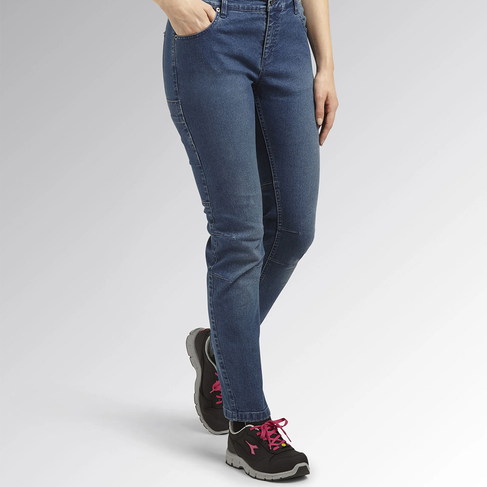 Lady's denim trousers DIADORA PANT STONE ATHENA - 4