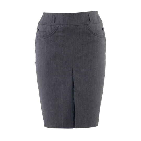 Γυναικεία ψηλόμεση φούστα ANJELA LIGHT GREY