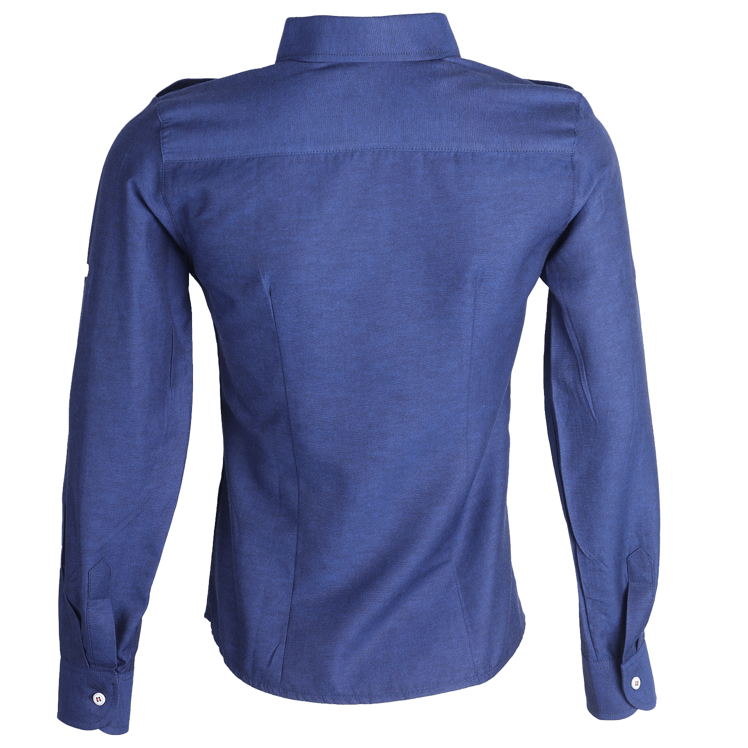 Lady's long sleeve shirt CITY NAVY - 2