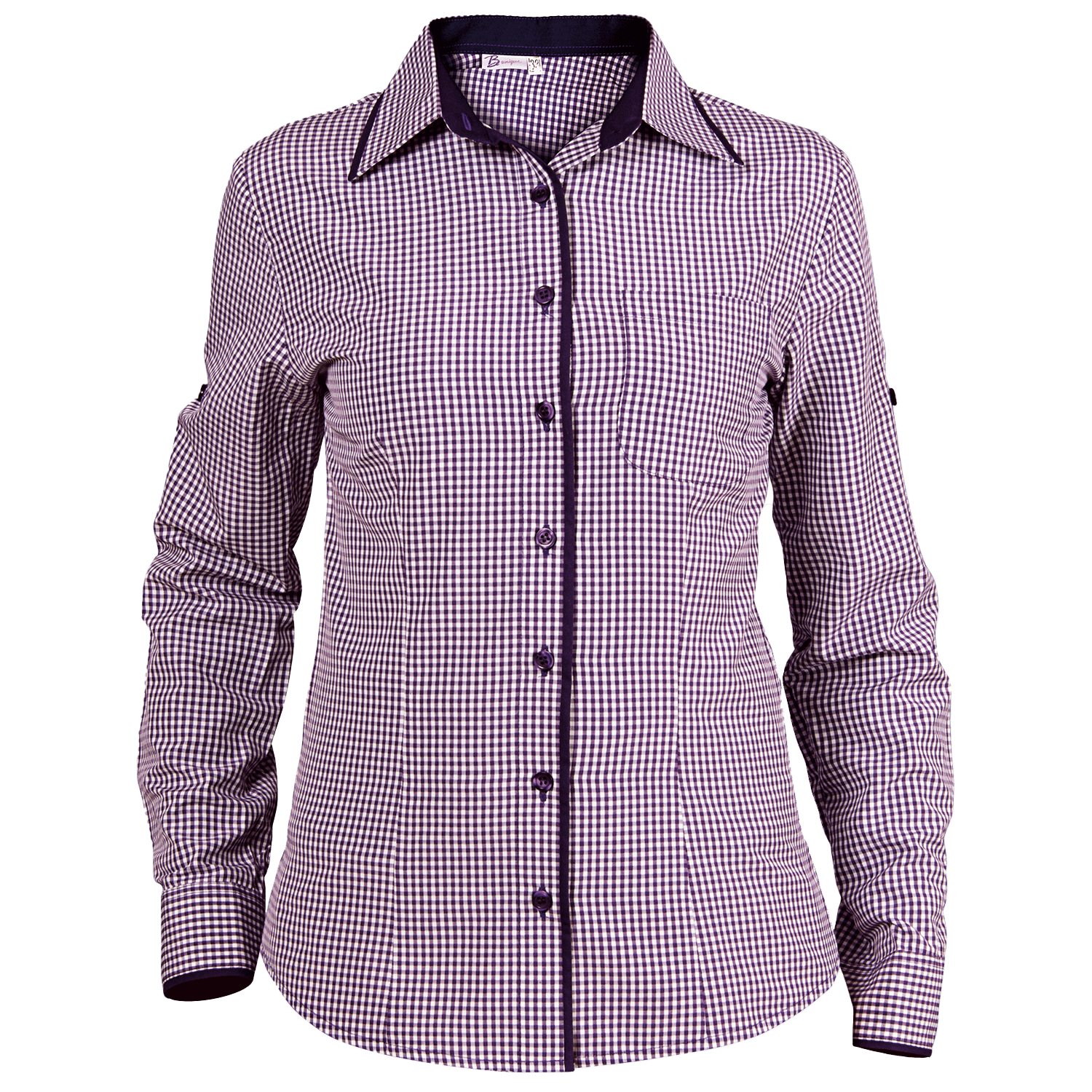 Дамска риза FLORIS PURPLE