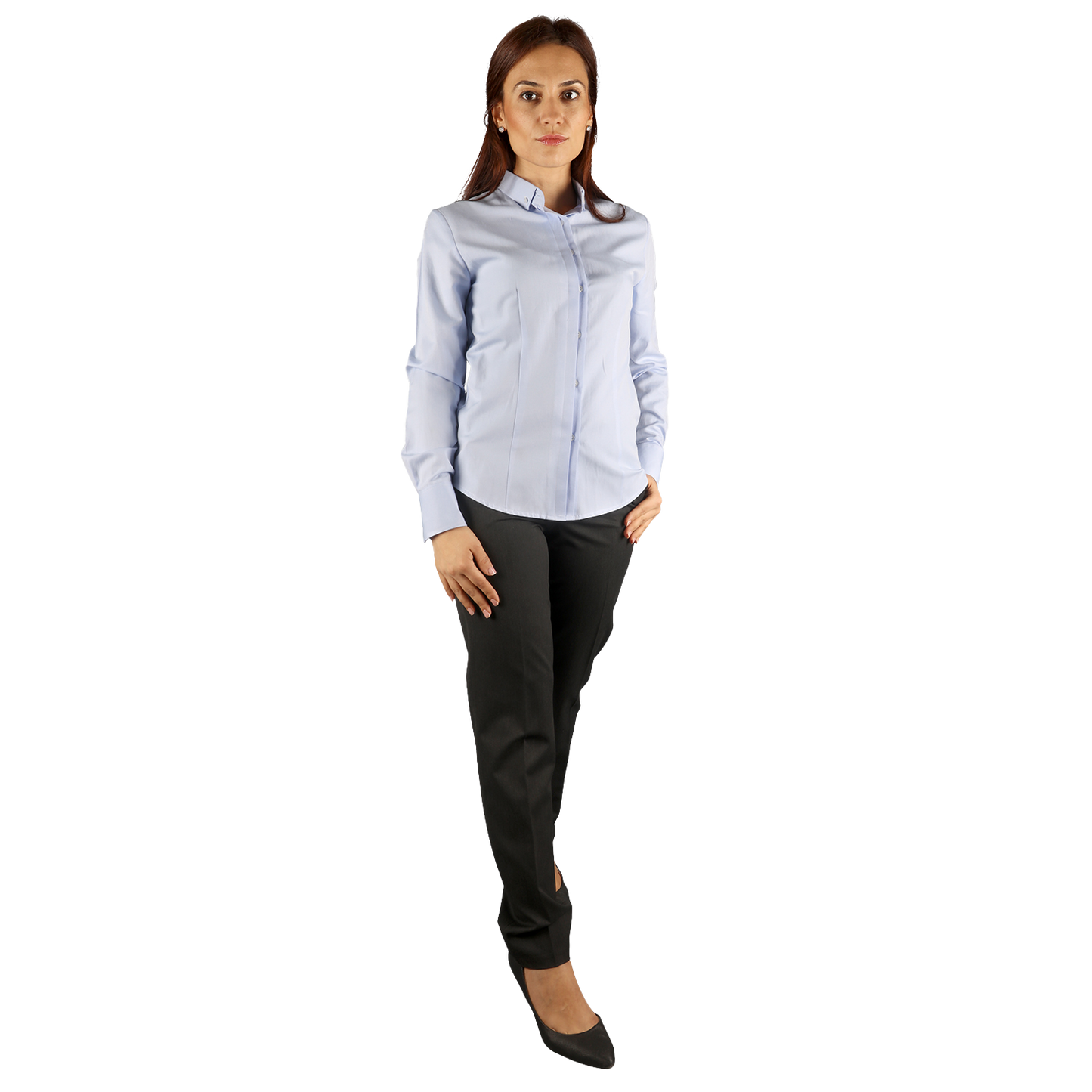 Дамска риза MARON LIGHT BLUE - 1