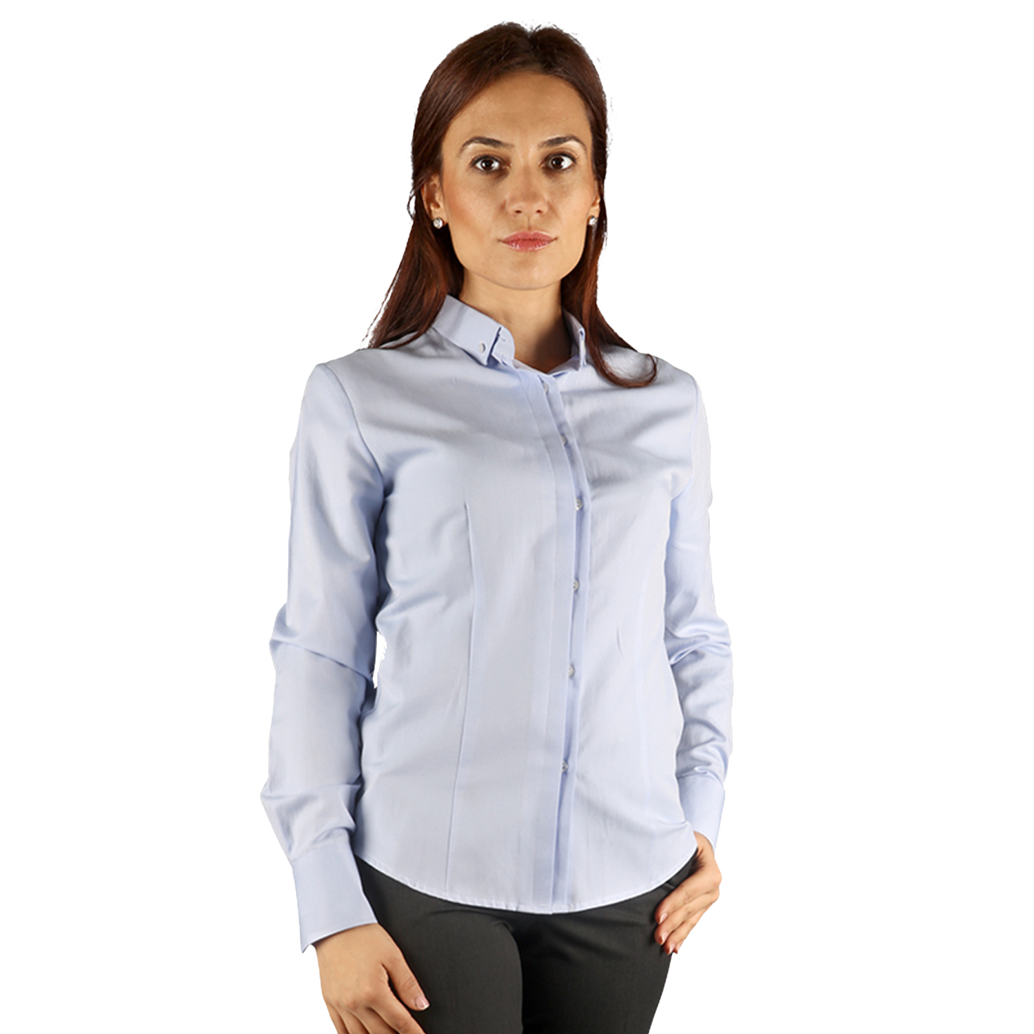 Дамска риза MARON LIGHT BLUE - 2