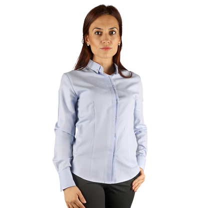 Дамска риза MARON LIGHT BLUE - 2