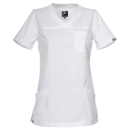 Tunică medicală pentru femei VICTORIA ALB - 1