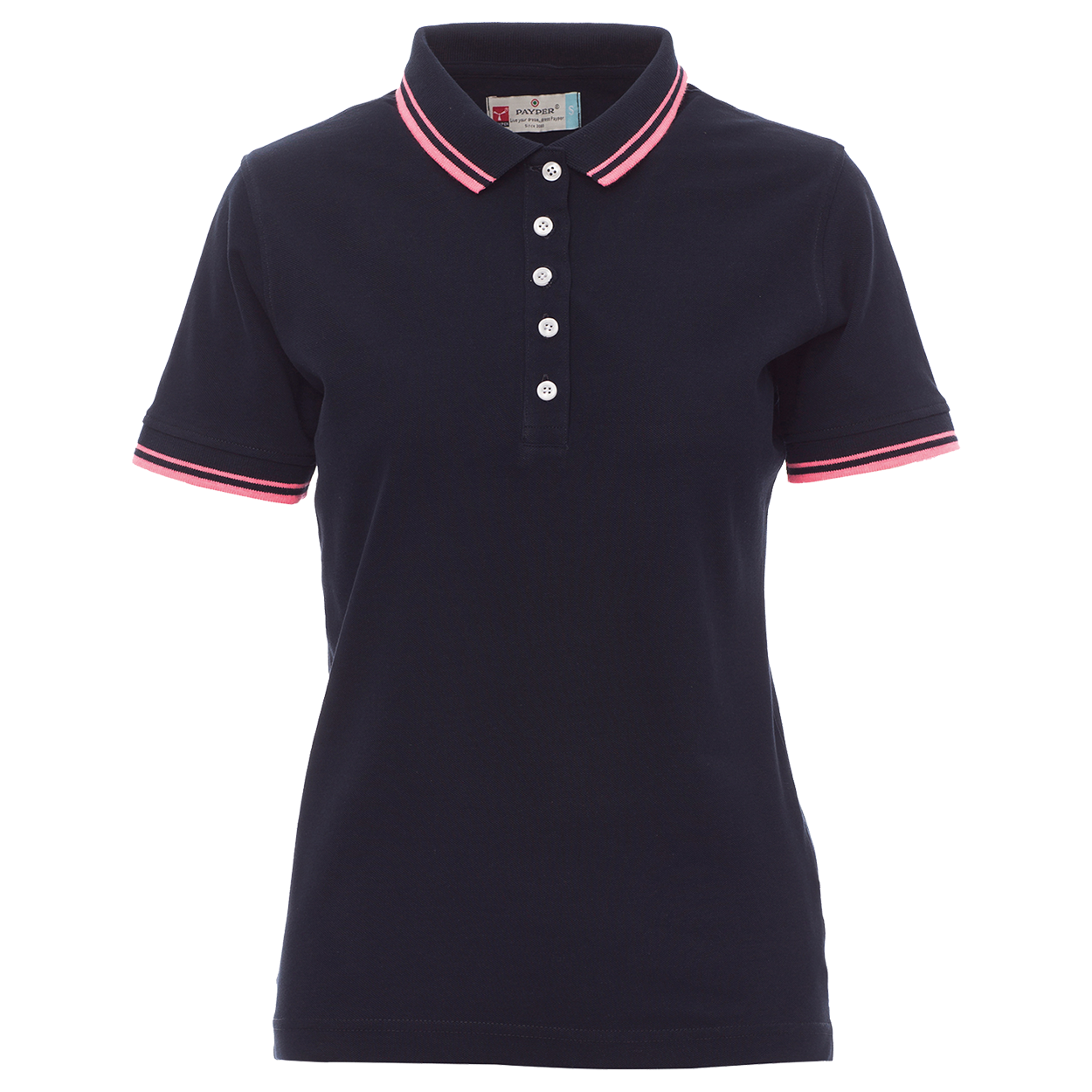 Дамска тениска с яка PAYPER SKIPPER BLACK