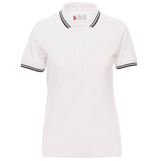 Дамска тениска с яка PAYPER SKIPPER WHITE