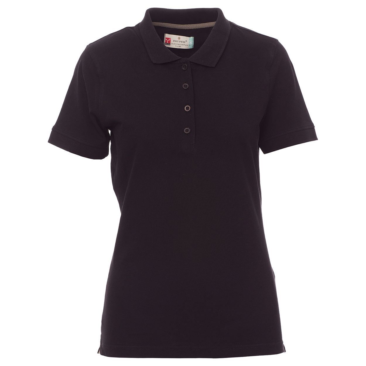 Tricou polo pentru femei PAYPER VENICE NEGRU