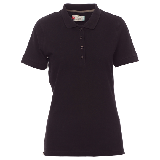 Tricou polo pentru femei PAYPER VENICE NEGRU