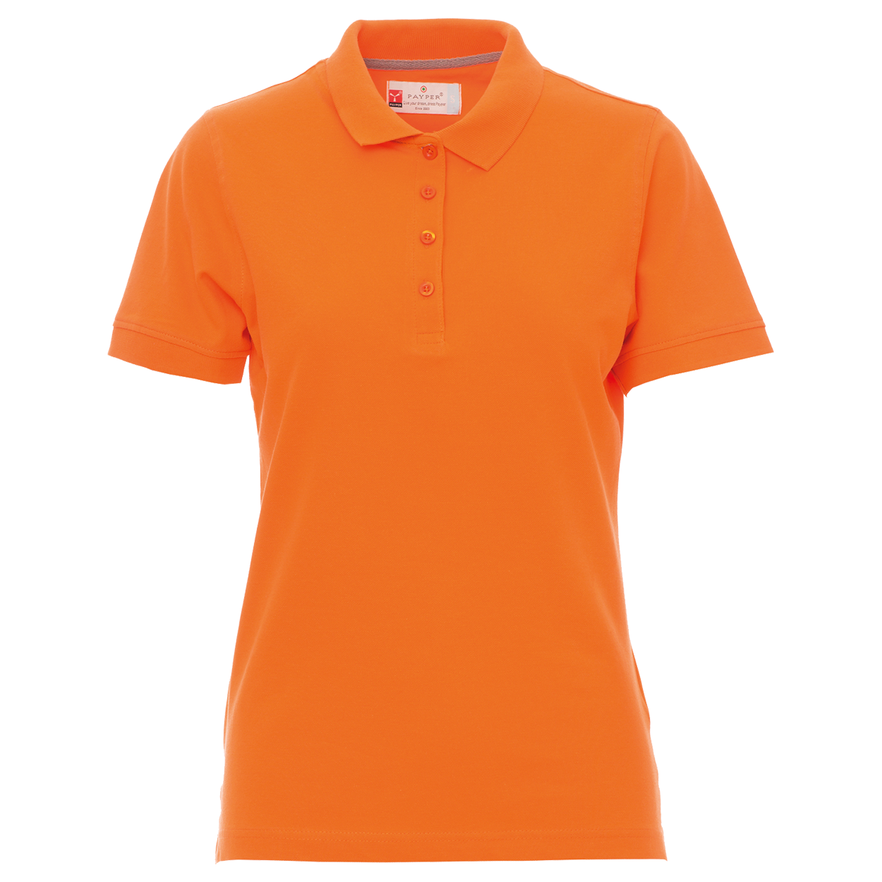Lady's polo t-shirt PAYPER VENICE ORANGE