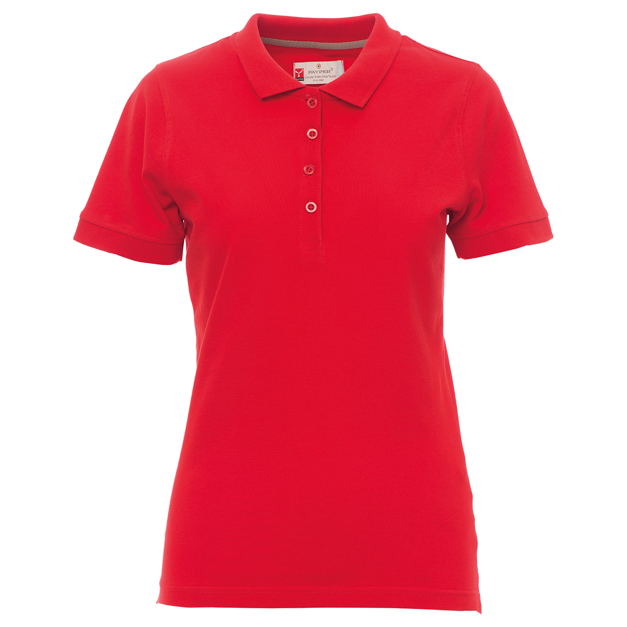 Tricou polo pentru femei PAYPER VENICE ROȘU
