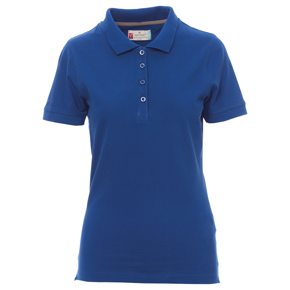 Дамска тениска с яка PAYPER VENICE ROYAL BLUE