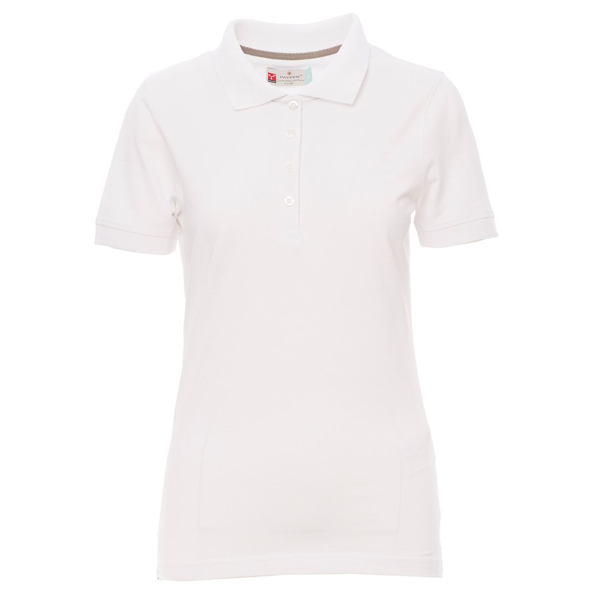 Дамска тениска с яка PAYPER VENICE WHITE