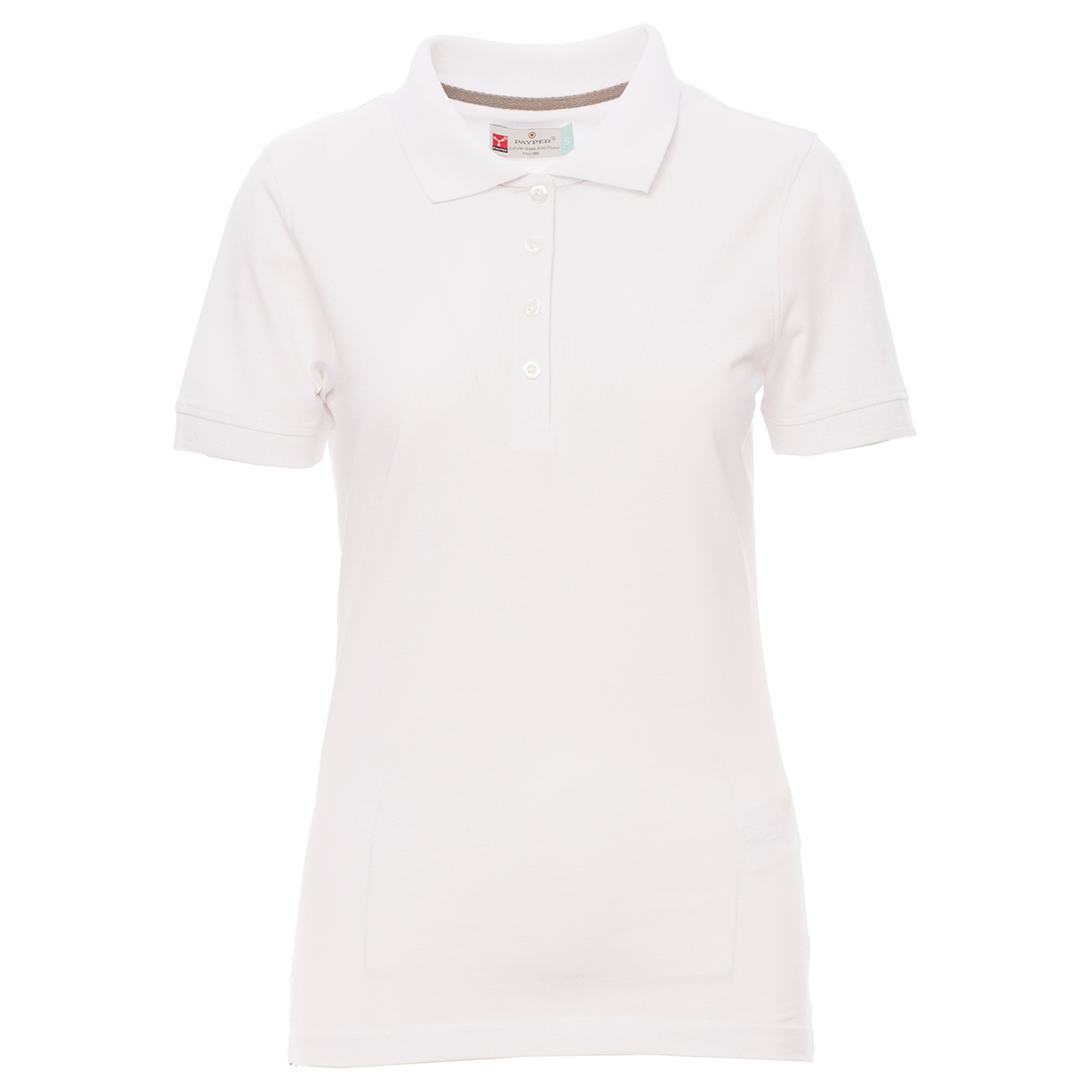 Дамска тениска с яка PAYPER VENICE WHITE