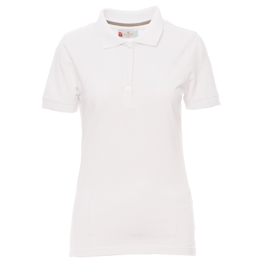 Tricou polo pentru femei PAYPER VENICE ALB