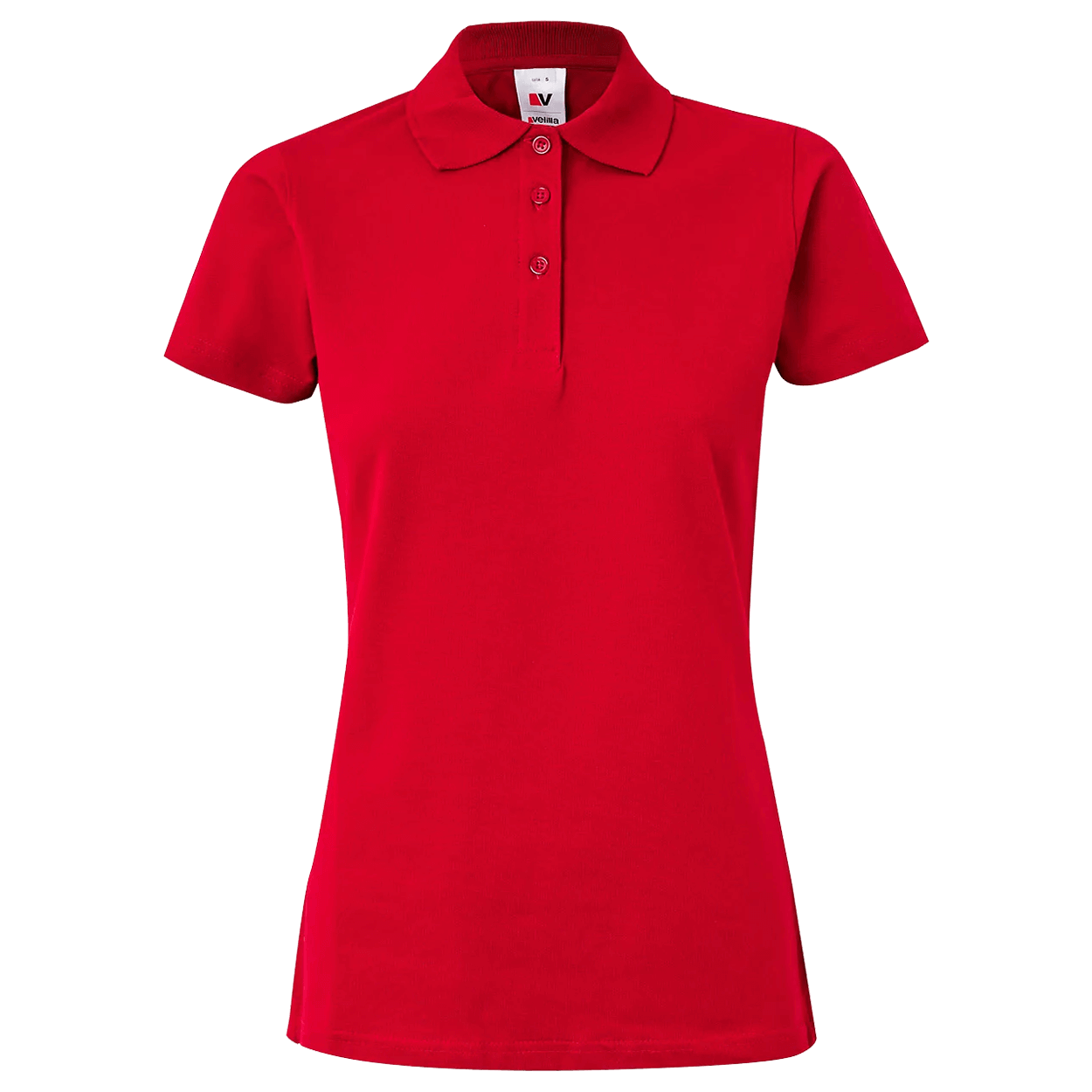 Lady's polo t-shirt VELILLA RED - 1