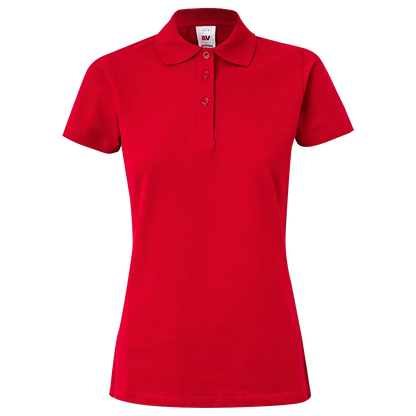 Lady's polo t-shirt VELILLA RED - 1