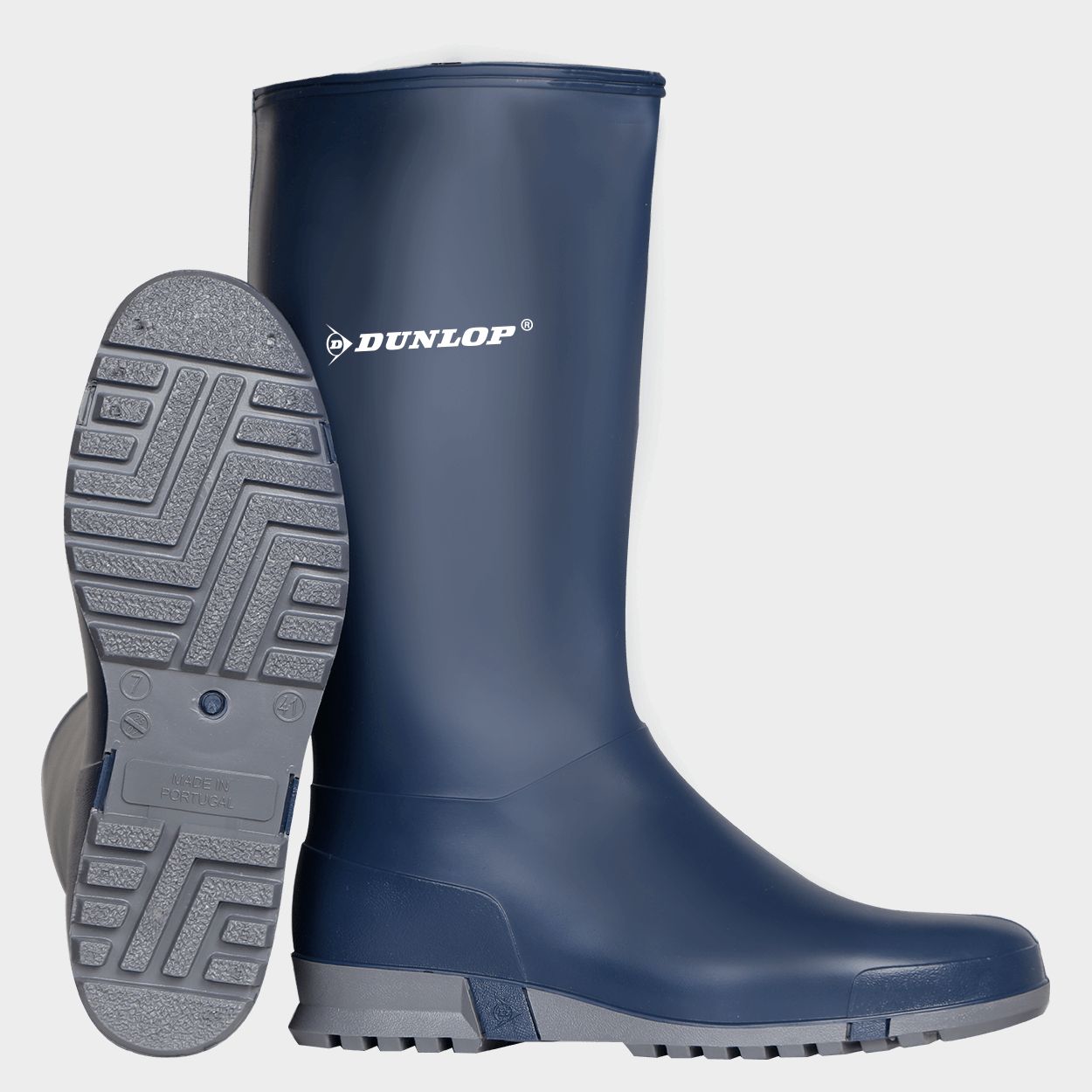 Γυναικείες γαλότσες Dunlop Sport BLUE/GRAY - 1