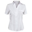 Lady's short sleeve shirt ELEGANCE WHITE