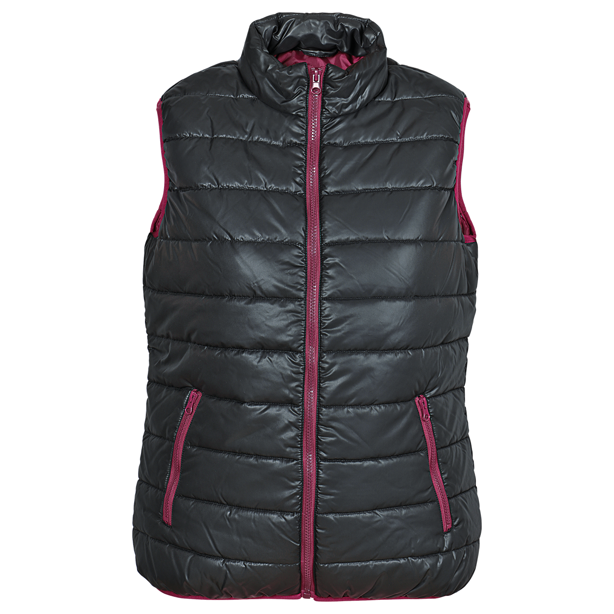 Дамски елек FLASH BLACK/BORDEAUX